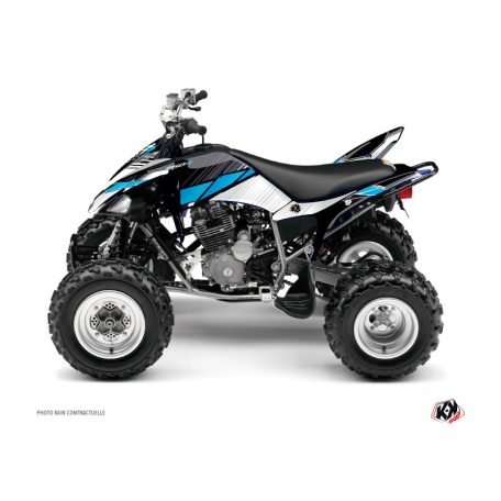 Karosszéria védő dekor matrica készlet Quad YAMAHA Stripe Fekete Széria