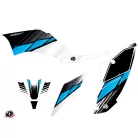 Karosszéria védő dekor matrica készlet Quad YAMAHA Stripe Fekete Széria