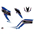 Karosszéria védő dekor matrica készlet Quad YAMAHA Corporate Kék Széria
