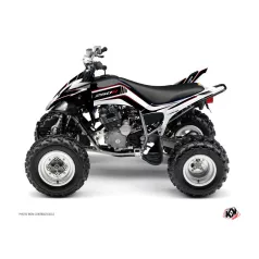   Karosszéria védő dekor matrica készlet Quad YAMAHA Corporate Fekete Széria
