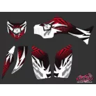 Karosszéria védő dekor matrica készlet Quad YAMAHA Graff Piros Széria