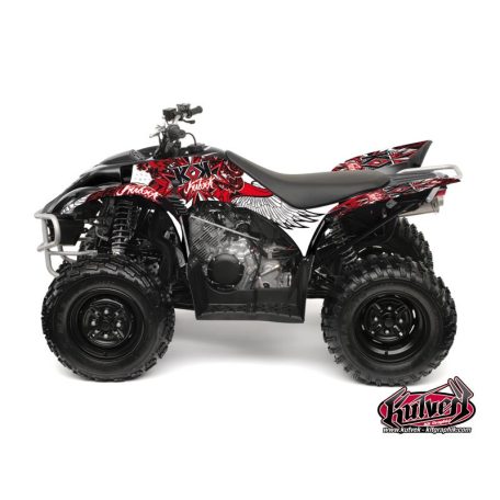 Karosszéria védő dekor matrica készlet Quad YAMAHA Demon Piros Széria