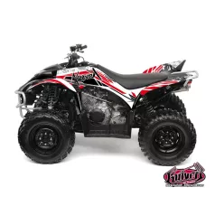   Karosszéria védő dekor matrica készlet Quad YAMAHA Spirit Piros Széria