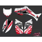 Karosszéria védő dekor matrica készlet Quad YAMAHA Spirit Piros Széria