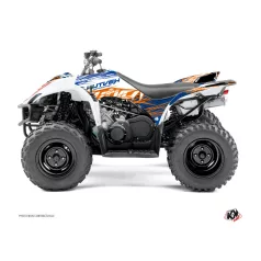   Karosszéria védő dekor matrica készlet Quad YAMAHA Eraser Kék/Narancs Széria