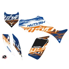   Karosszéria védő dekor matrica készlet Quad YAMAHA Eraser Kék/Narancs Széria