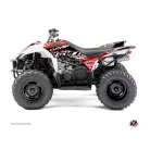 Karosszéria védő dekor matrica készlet Quad YAMAHA Eraser Piros/Fehér Széria