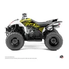 Karosszéria védő dekor matrica készlet Quad YAMAHA Eraser fluo Sárga Széria