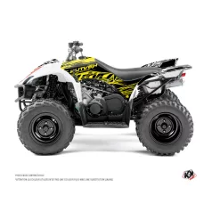   Karosszéria védő dekor matrica készlet Quad YAMAHA Eraser fluo Sárga Széria