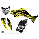 Karosszéria védő dekor matrica készlet Quad YAMAHA Eraser fluo Sárga Széria