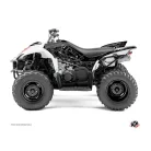 Karosszéria védő dekor matrica készlet Quad YAMAHA Zombies dark Fekete Széria