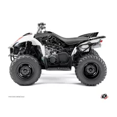   Karosszéria védő dekor matrica készlet Quad YAMAHA Zombies dark Fekete Széria