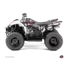 Karosszéria védő dekor matrica készlet Quad YAMAHA Freegun eyed Piros Széria