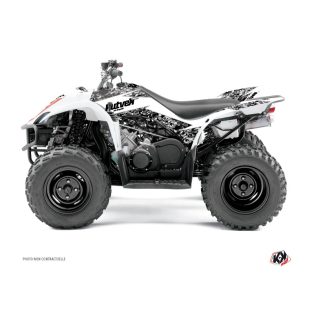   Karosszéria védő dekor matrica készlet Quad YAMAHA Predator Fehér Széria