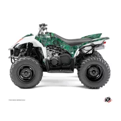   Karosszéria védő dekor matrica készlet Quad YAMAHA Camo Zöld Széria