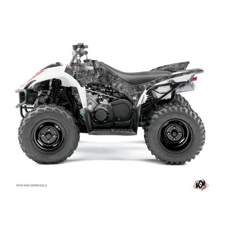 Karosszéria védő dekor matrica készlet Quad YAMAHA Camo Szürke Széria