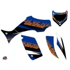 Karosszéria védő dekor matrica készlet Quad YAMAHA Flow Narancs Széria