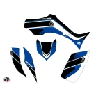 Karosszéria védő dekor matrica készlet Quad YAMAHA Corporate Kék Széria