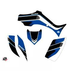   Karosszéria védő dekor matrica készlet Quad YAMAHA Corporate Kék Széria
