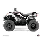 Karosszéria védő dekor matrica készlet Quad YAMAHA Corporate Fekete Széria