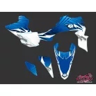 Karosszéria védő dekor matrica készlet Quad YAMAHA Graff Kék Széria