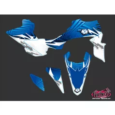   Karosszéria védő dekor matrica készlet Quad YAMAHA Graff Kék Széria