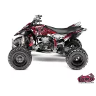 Karosszéria védő dekor matrica készlet Quad YAMAHA Demon Piros Széria