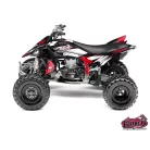 Karosszéria védő dekor matrica készlet Quad YAMAHA Factory Piros Széria