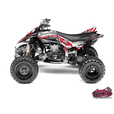 Karosszéria védő dekor matrica készlet Quad YAMAHA Spirit Piros Széria