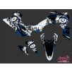   Karosszéria védő dekor matrica készlet Quad YAMAHA Trash Fekete/Kék Széria