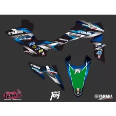   Karosszéria védő dekor matrica készlet Quad YAMAHA Replica clément jay 2010 Széria