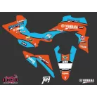 Karosszéria védő dekor matrica készlet Quad YAMAHA Replica clément jay 2012 Széria