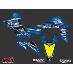  Karosszéria védő dekor matrica készlet Quad YAMAHA Replica mathieu ternynck 2010 Széria