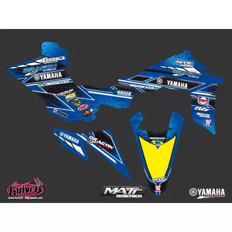 Karosszéria védő dekor matrica készlet Quad YAMAHA Replica mathieu ternynck 2010 Széria
