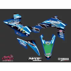   Karosszéria védő dekor matrica készlet Quad YAMAHA Replica mathieu ternynck 2012 Széria