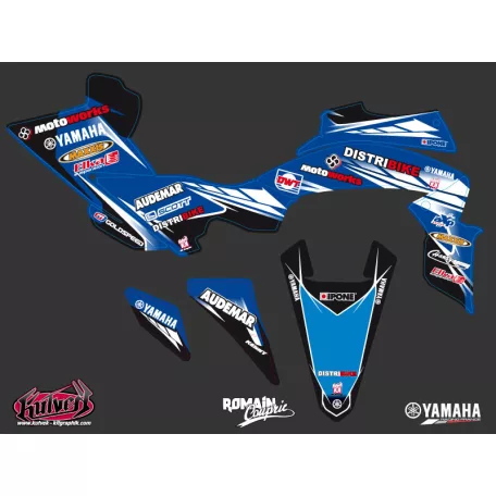 Karosszéria védő dekor matrica készlet Quad YAMAHA Replica romain couprie 2010 Széria