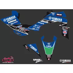   Karosszéria védő dekor matrica készlet Quad YAMAHA Replica romain couprie 2013 Széria