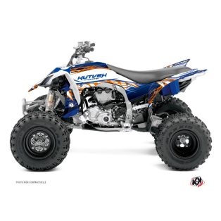   Karosszéria védő dekor matrica készlet Quad YAMAHA Eraser Kék/Narancs Széria