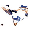   Karosszéria védő dekor matrica készlet Quad YAMAHA Eraser Kék/Narancs Széria