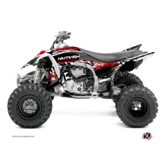   Karosszéria védő dekor matrica készlet Quad YAMAHA Eraser Piros/Fehér Széria