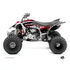 Karosszéria védő dekor matrica készlet Quad YAMAHA Eraser Piros/Fehér Széria