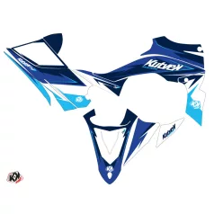   Karosszéria védő dekor matrica készlet Quad YAMAHA Stage Kék Széria