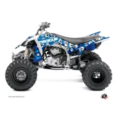  Karosszéria védő dekor matrica készlet Quad YAMAHA Freegun eyed Kék Széria