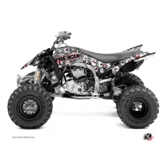   Karosszéria védő dekor matrica készlet Quad YAMAHA Freegun eyed Piros Széria