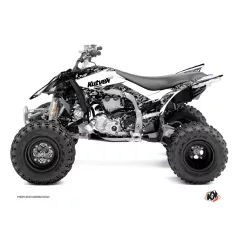   Karosszéria védő dekor matrica készlet Quad YAMAHA Predator Fehér Széria