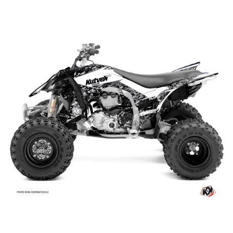 Karosszéria védő dekor matrica készlet Quad YAMAHA Predator Fehér Széria