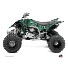 Karosszéria védő dekor matrica készlet Quad YAMAHA Camo Zöld Széria