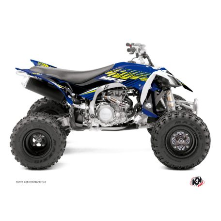 Karosszéria védő dekor matrica készlet Quad YAMAHA Flow Sárga Széria