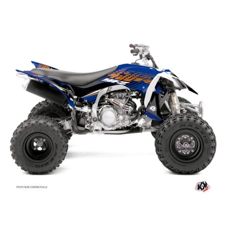Karosszéria védő dekor matrica készlet Quad YAMAHA Flow Narancs Széria