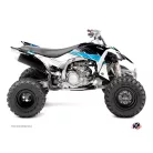 Karosszéria védő dekor matrica készlet Quad YAMAHA Stripe Fekete Széria